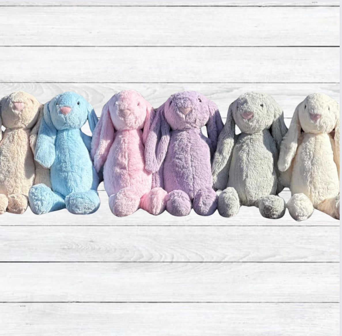 Embroidered Easter Bunnies