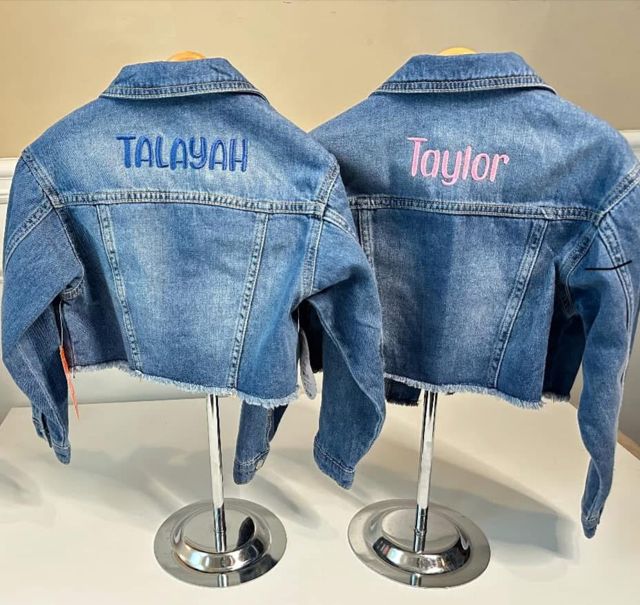 Embroidered Kids Jacket/Jacket Purchased by Customer