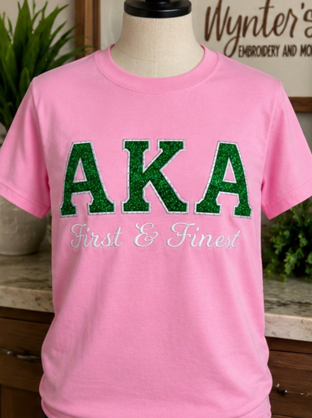 Embroidered AKA Custom T-Shirt