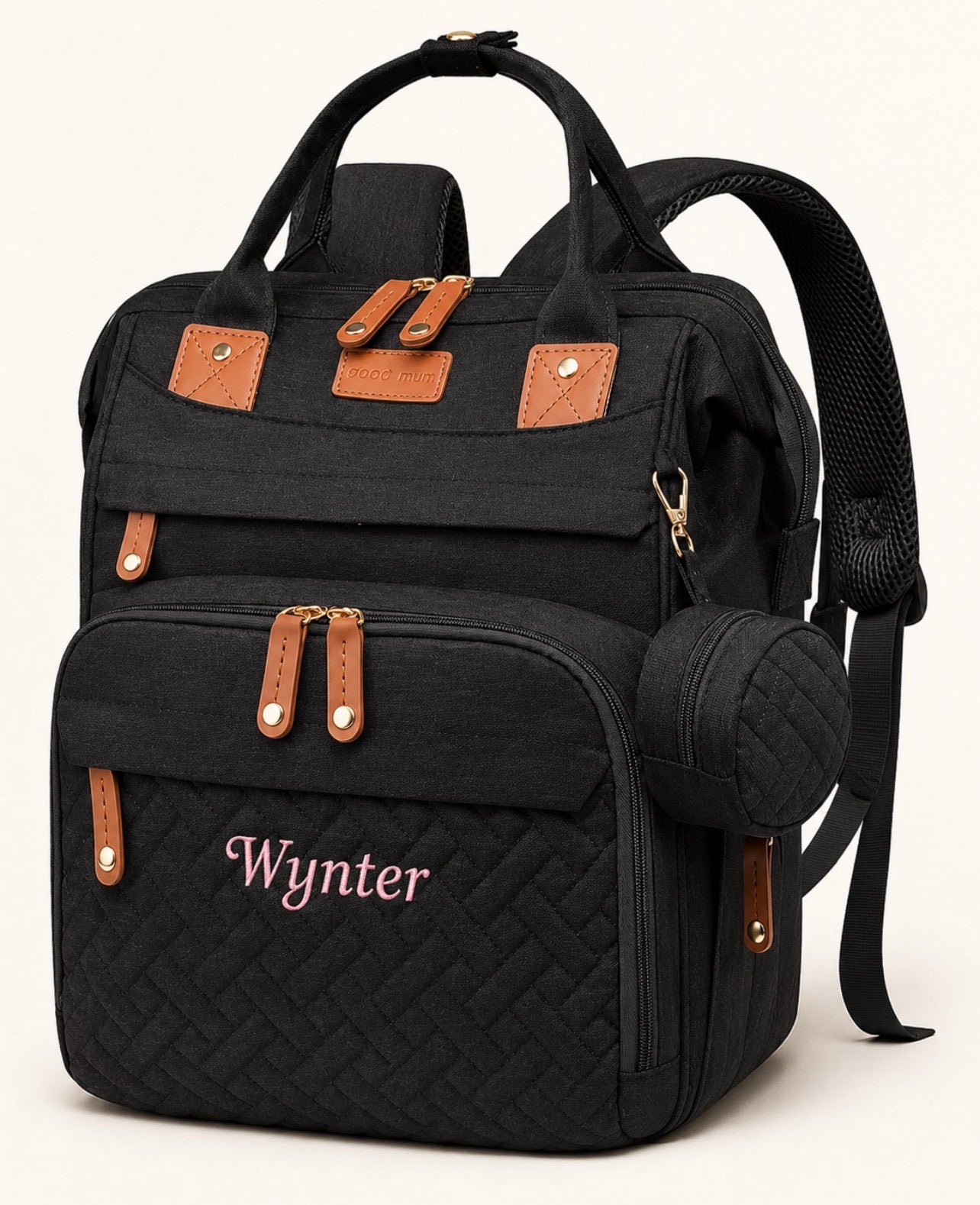 Embroidered Personalized Baby Bag