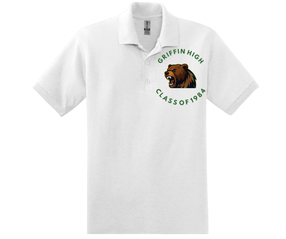 Griffin High School Embroidered Polo Shirt W/ Logo