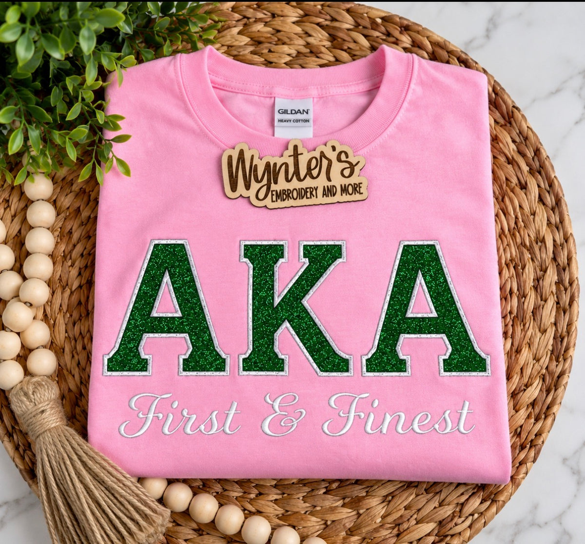 Embroidered AKA Custom T-Shirt