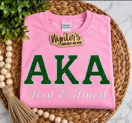 Embroidered AKA Custom T-Shirt