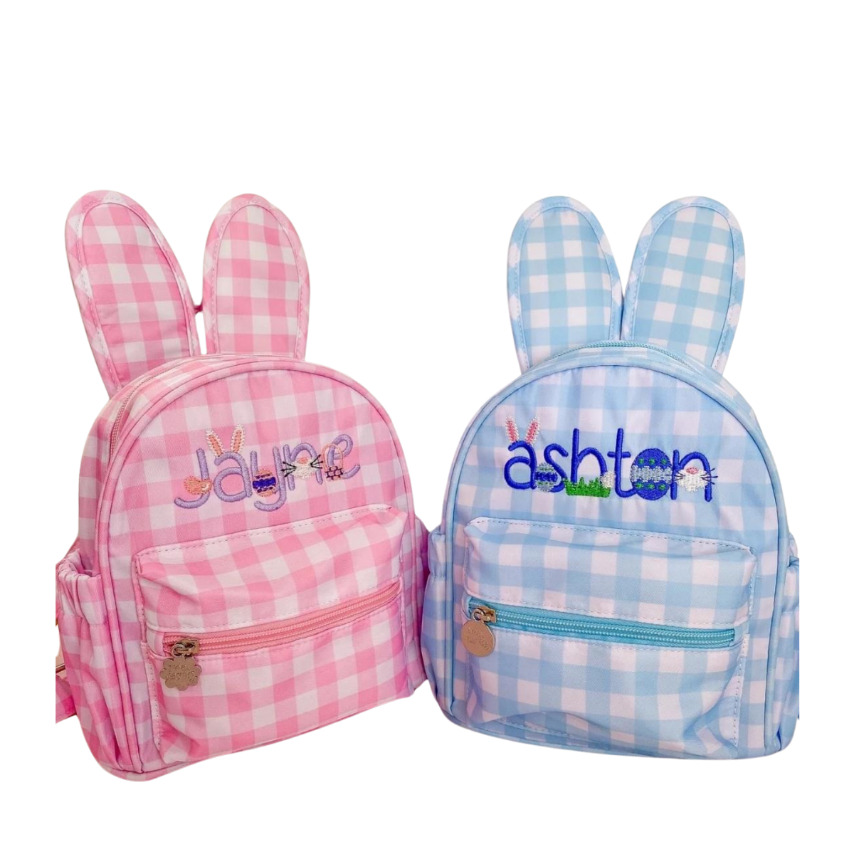 Embroidered Small Bunny Ear Backpack