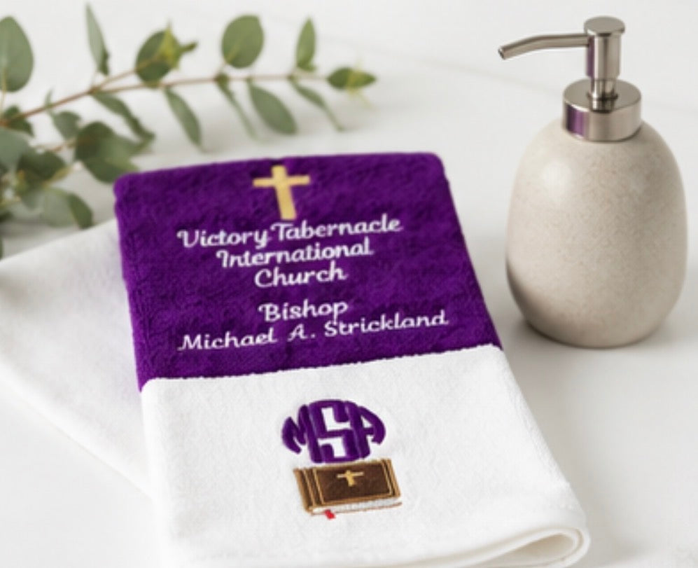Embroidered Hand Towel