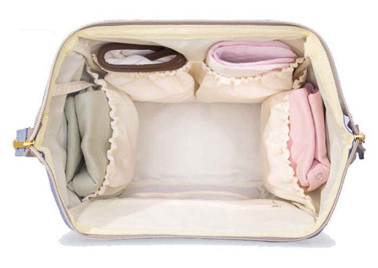 Seersucker Diaper Bag
